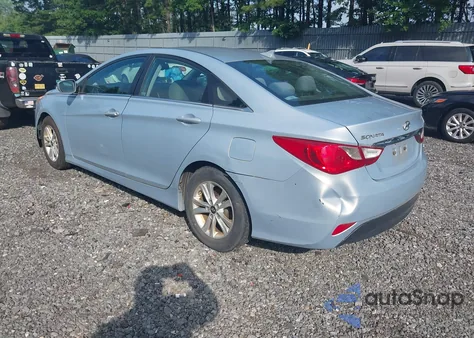 2014 Hyundai Sonata Gls z USA, uszkodzony, nr VIN 5NPEB4AC4EH930171